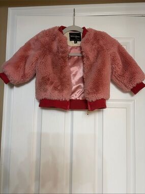 ROCKYOURKID Pink Toddler Puff Jacket